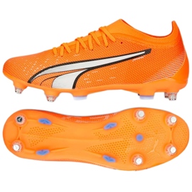 Puma Ultra Match MxSG M 107216 01 zapatos de fútbol naranja naranjas y tintos