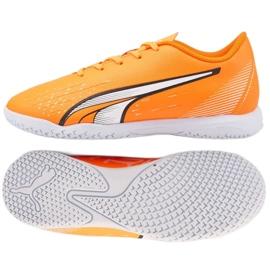 Zapatillas de fútbol Puma Ultra Play It 107237 01 naranja naranjas y tintos
