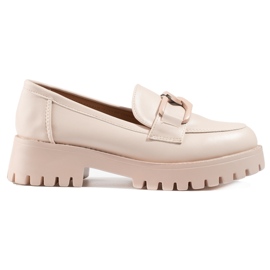 Goodin Zapatos plataforma mujer Shelovet beige