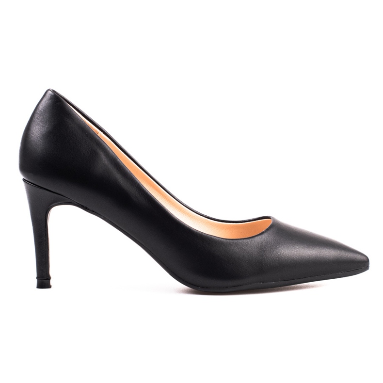 Shelovet zapatos de tacón mujer clásicos negros