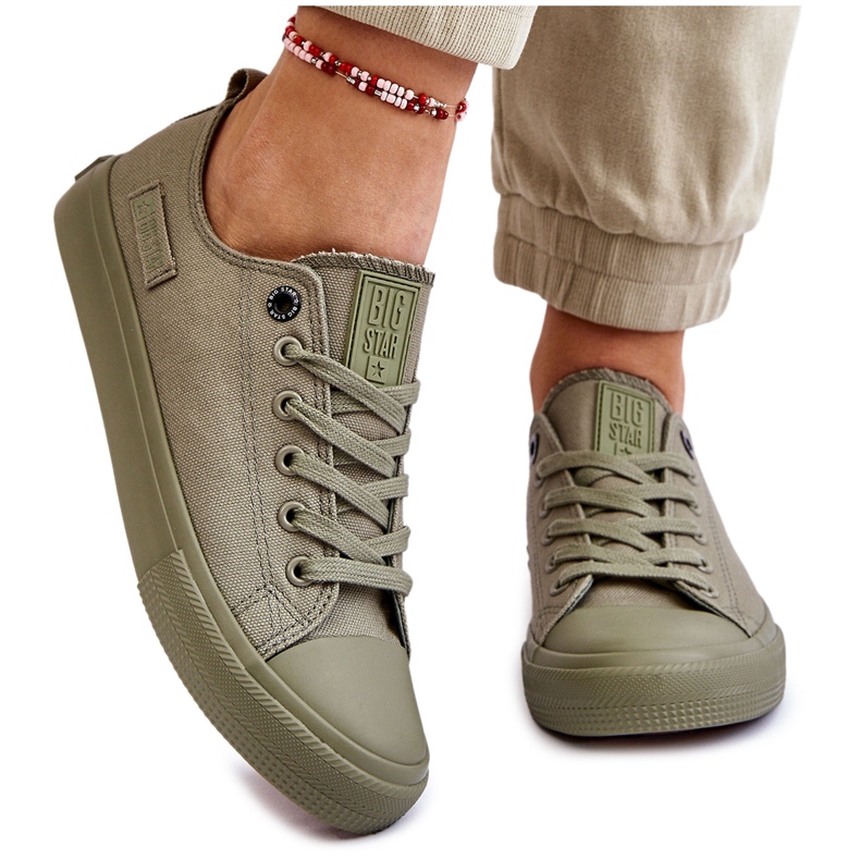 Zapatillas Clásicas Bajas Mujer Big Star LL274028 Verde