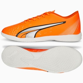 Zapatillas de fútbol Puma Ultra Play It 107227 01 naranja naranjas y rojos