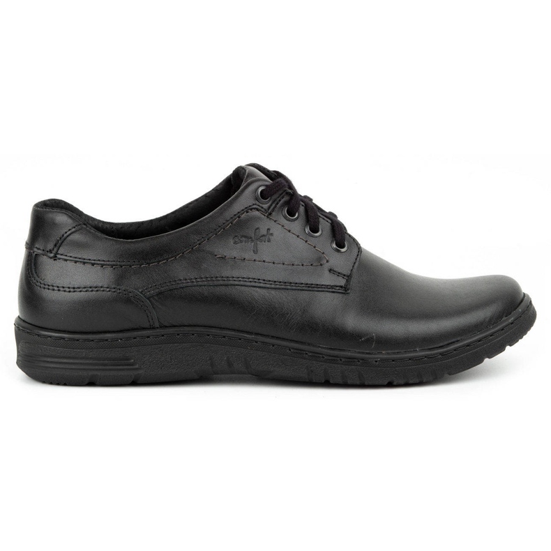 KOMODO Zapatos casual hombre piel 921K negro