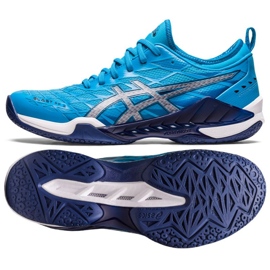 Asics Blast Ff 3 M 1071A076 400 zapatillas de balonmano azul azul
