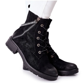 Vinceza Botas de trabajo para mujer con aislamiento negro Vinceza Botas de trabajo para mujer con aislamiento negro