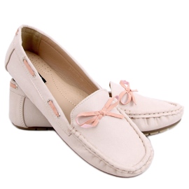 Mocasines mujer clasicos Kamila Beige