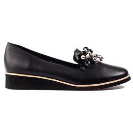 Goodin Zapatos de mujer de moda Shelovet hechos de cuero ecológico. negro Goodin Zapatos de mujer de moda Shelovet hechos de cuero ecológico. negro