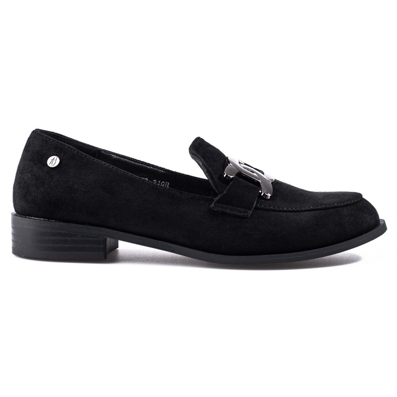 Lords de ante negro para mujer