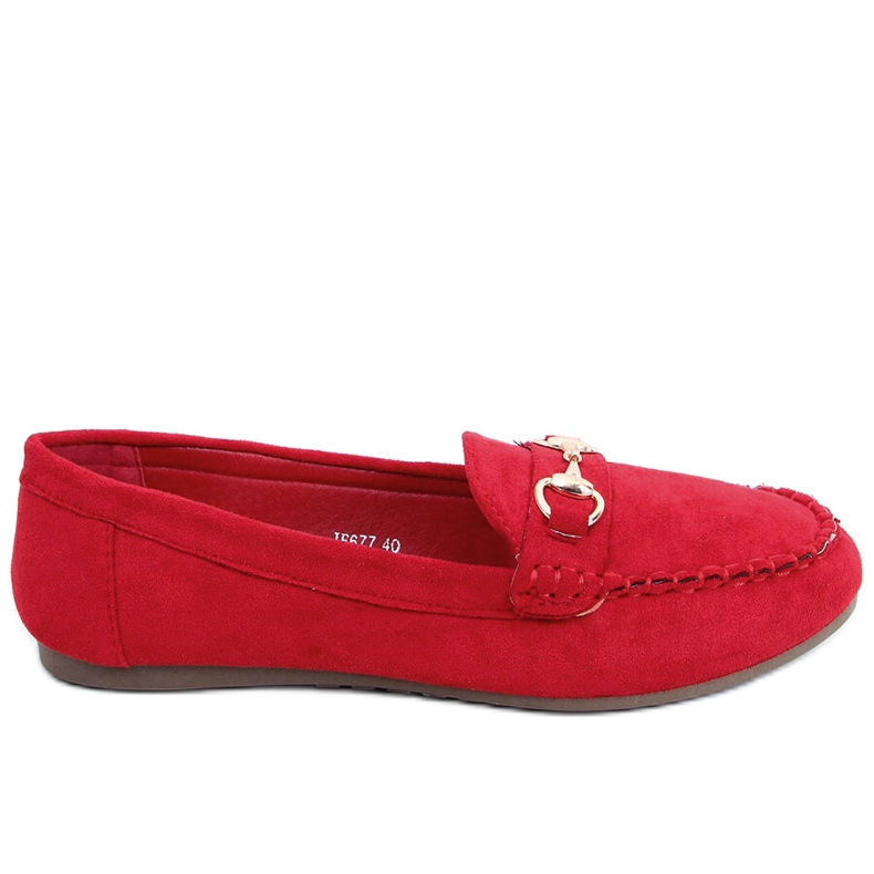 BM Mocasines mujer Hesso Rojo
