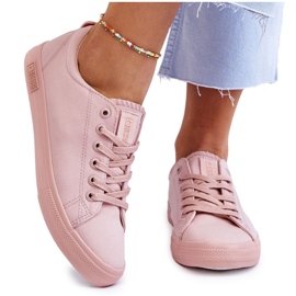 Zapatillas Mujer Smooth Low Big Star LL274059 Rosa rosado