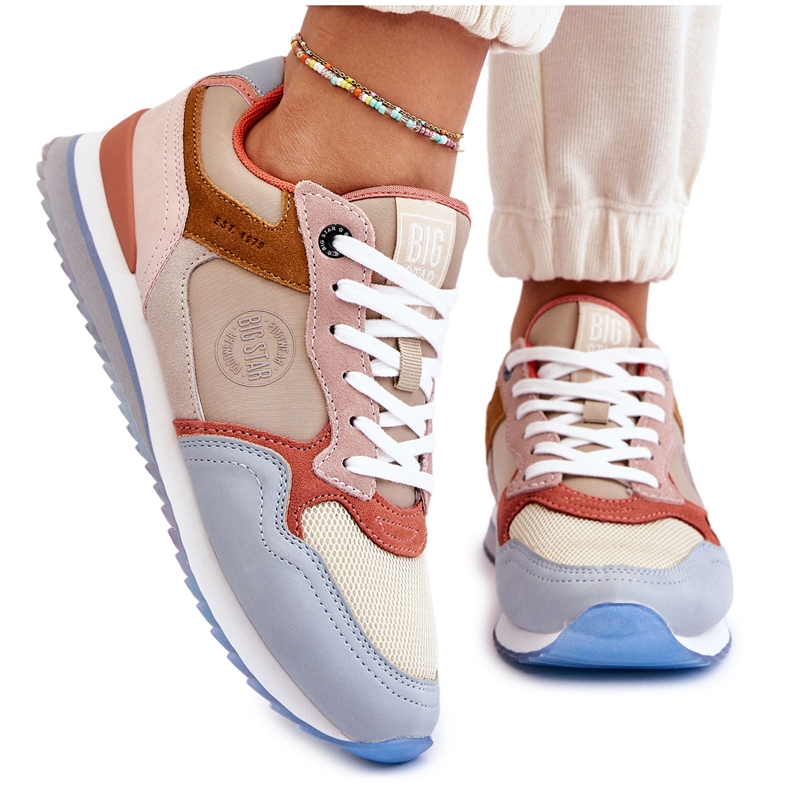 Zapatillas Deportivas Mujer Sistema Memory Foam Big Star LL274348 Multicolor Zapatillas Deportivas Mujer Sistema Memory Foam Big Star LL274348 Multicolor