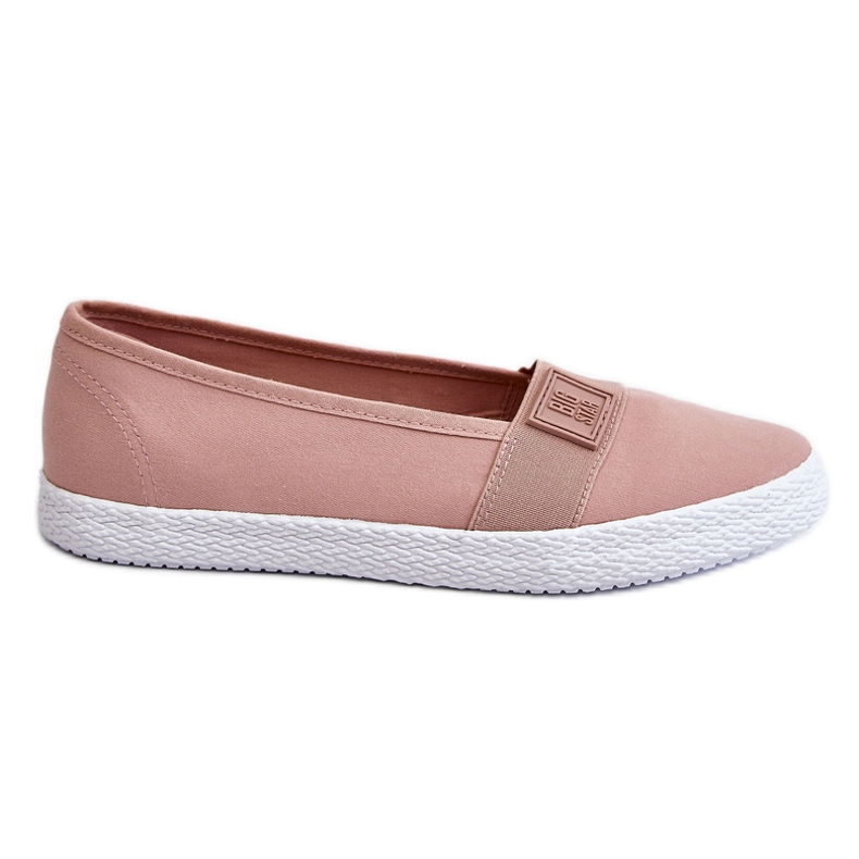 Zapatillas sin cordones para mujer Big Star LL274202 Desnudo rosado