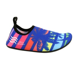 Zapatillas de agua ProWater neopreno azul
