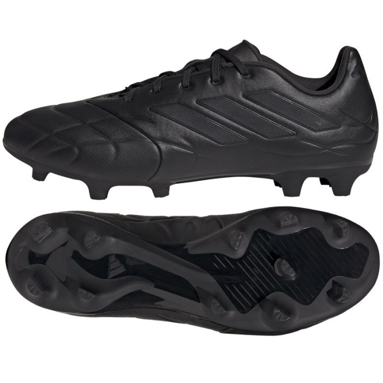 Adidas Copa Pure.3 Fg M HQ8940 zapatos de fútbol negro negro