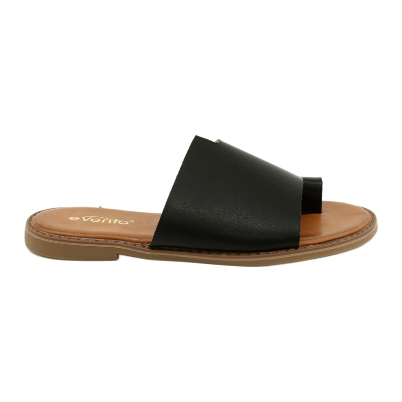 Evento Black Flip-Flops Women's Flip-Flops Evalo 22SD35-4586 Negro