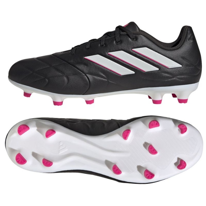 Adidas Copa Pure.3 Fg M HQ8942 zapatos de fútbol negro negro