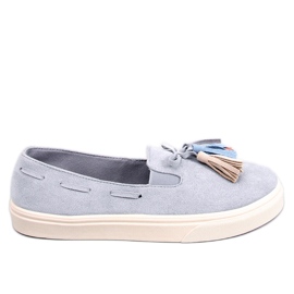 PA1 Deportivas primavera Salma Grey con borlas gris