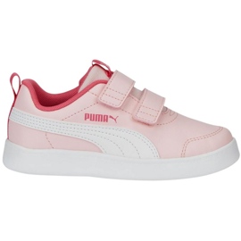 Zapatillas Puma Courtflex v2 V Ps 371543 25 rosado