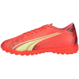 Puma Ultra Play Tt M 106909 03 zapatos de fútbol naranja naranjas y tintos