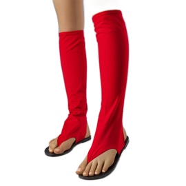 Chanclas rojas de Irma rojo Chanclas rojas de Irma rojo