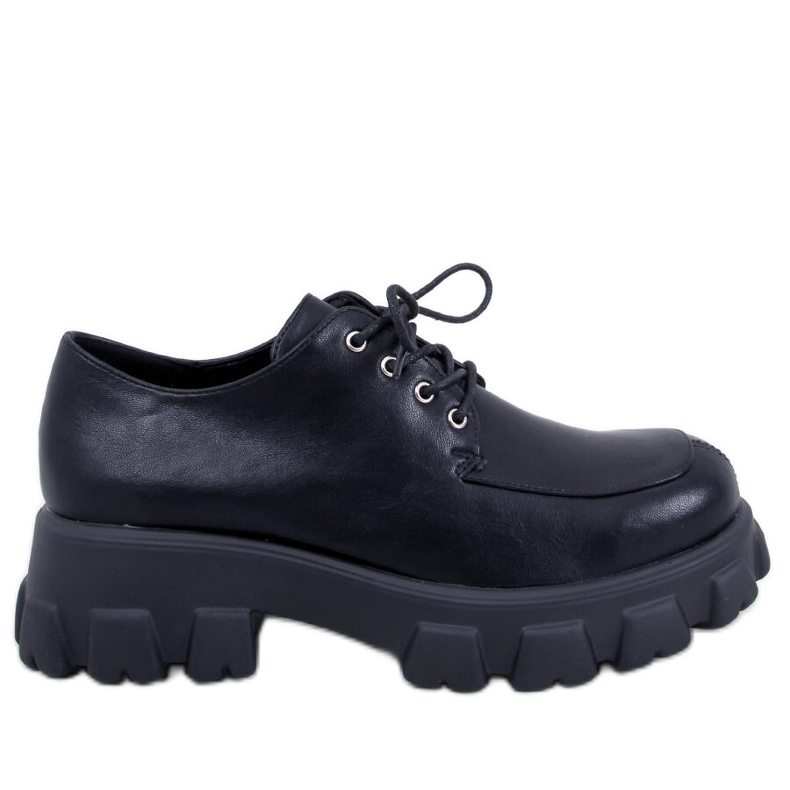 PA1 Mocasín Plataforma Negro Piano
