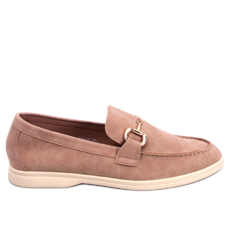 PA1 Mocasines mujer Milva Caqui beige