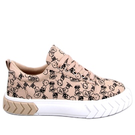 Deportivas Mujer Navas Comic Beige