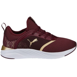 Puma Softride Ruby Deco Glam W 377052 02 zapatos para correr rojo
