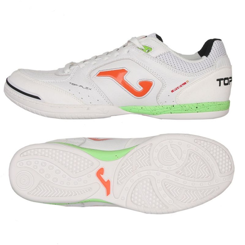 Botas de fútbol Joma Top Flex 2302 In M TOPS2302IN blanco blanco Botas de fútbol Joma Top Flex 2302 In M TOPS2302IN blanco blanco