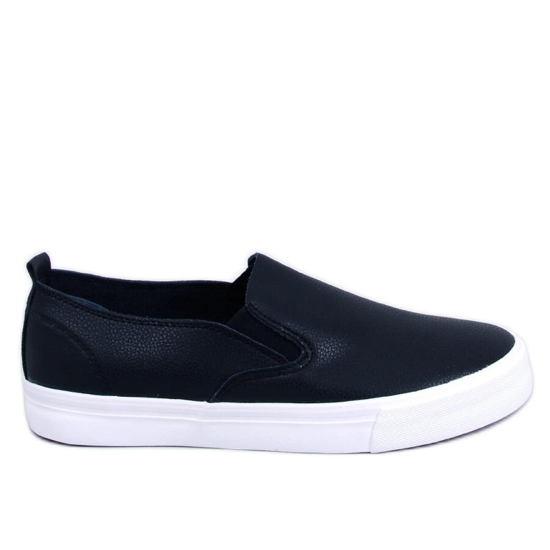 BM Zapatillas slip-on de mujer Diaz Black negro