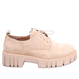 BM Mocasín plataforma ante de Amparo Beige
