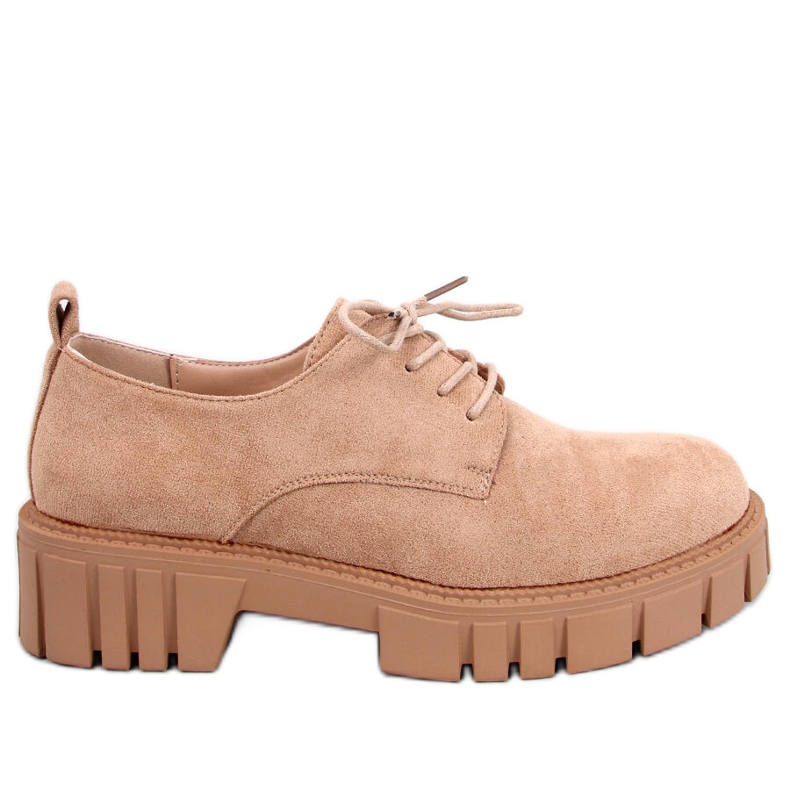 BM Mocasín plataforma ante Kaki Amparo beige caqui