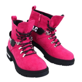 BM Botas Trapper Mujer Nerea Fucsia rosa