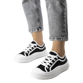 Zapatillas negras con plataforma de Johanna negro