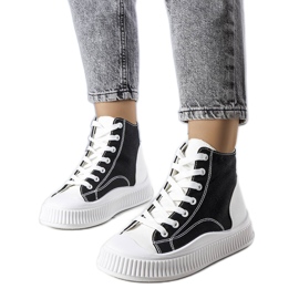 Zapatillas negras con plataforma de Terri negro