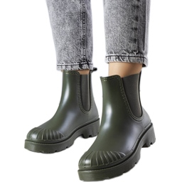 Botas de agua cortas verdes de Michele