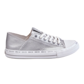 Sneakers Mujer Piel Bajas Big Star LL274016 Plata