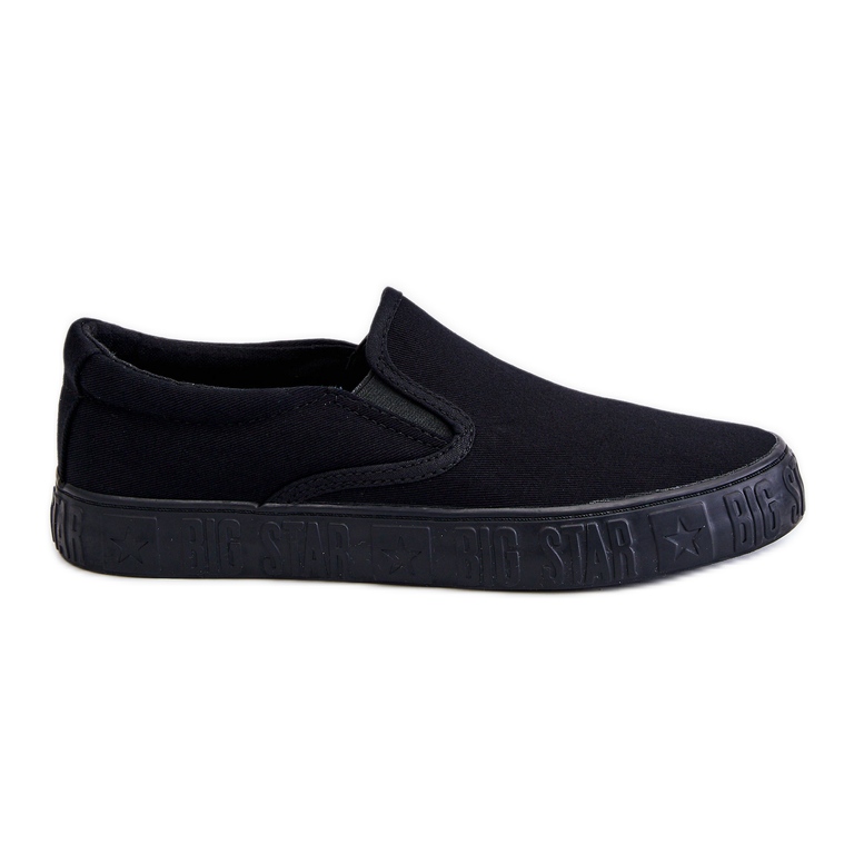 Zapatillas de Mujer Slip-On Big Star LL274392 Negro