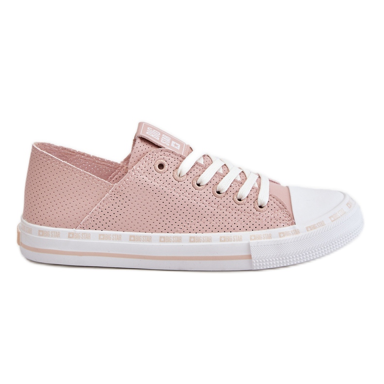 Sneakers Mujer Piel Bajas Big Star LL274015 Rosa rosado
