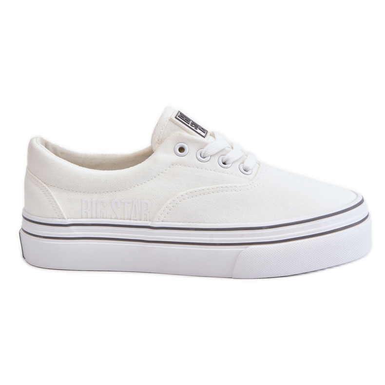 Zapatillas Mujer Big Star Plataforma LL274228 Blanco