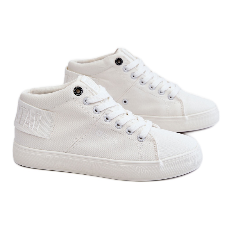 Zapatillas altas clásicas para mujer Big Star LL274002 Blanco