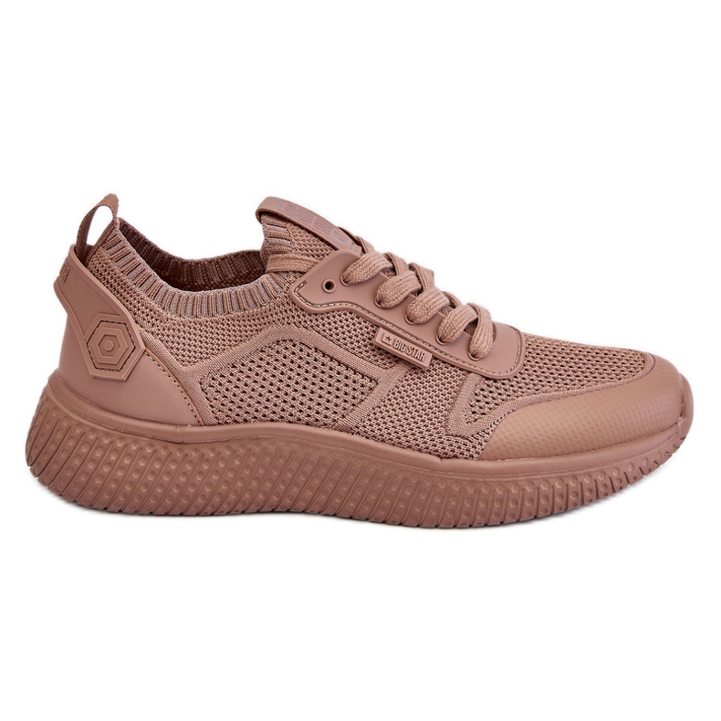 Sneakers Mujer Cómodas Memory Foam System Big Star LL274416 Marrón claro