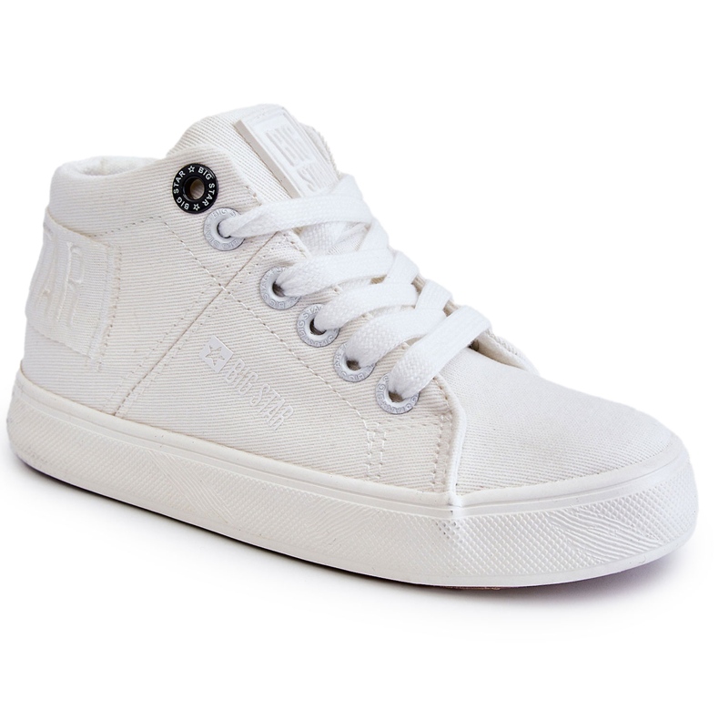 Zapatillas Altas Infantiles Clásicas Big Star LL374002 Blanco