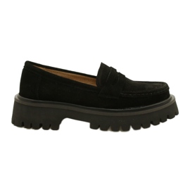 Mocasines ante Filippo DP4586/23 BK negro
