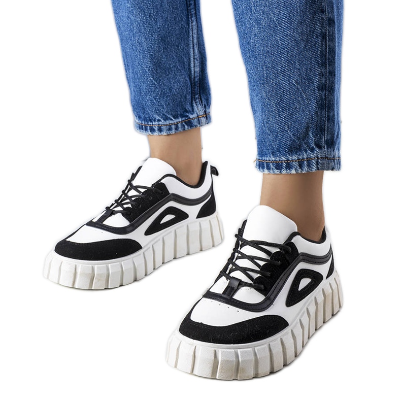 Zapatillas negras con plataforma de Robyn negro
