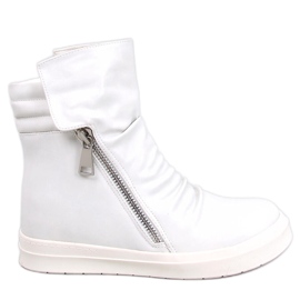 BM Zapatillas altas Miconi blancas blanco