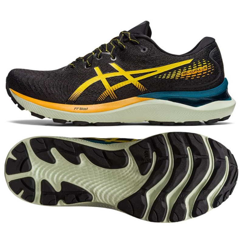 Zapatillas de running Asics Gel-Cumulus 24 Tr M 1011B572 750 negro negro