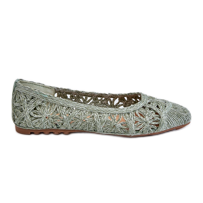 PS1 Bailarinas De Moda Caladas Verde Thiago
