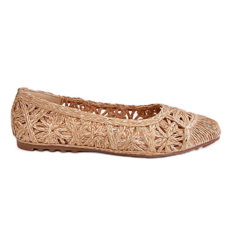 Bailarinas De Moda Caladas Beige Thiago