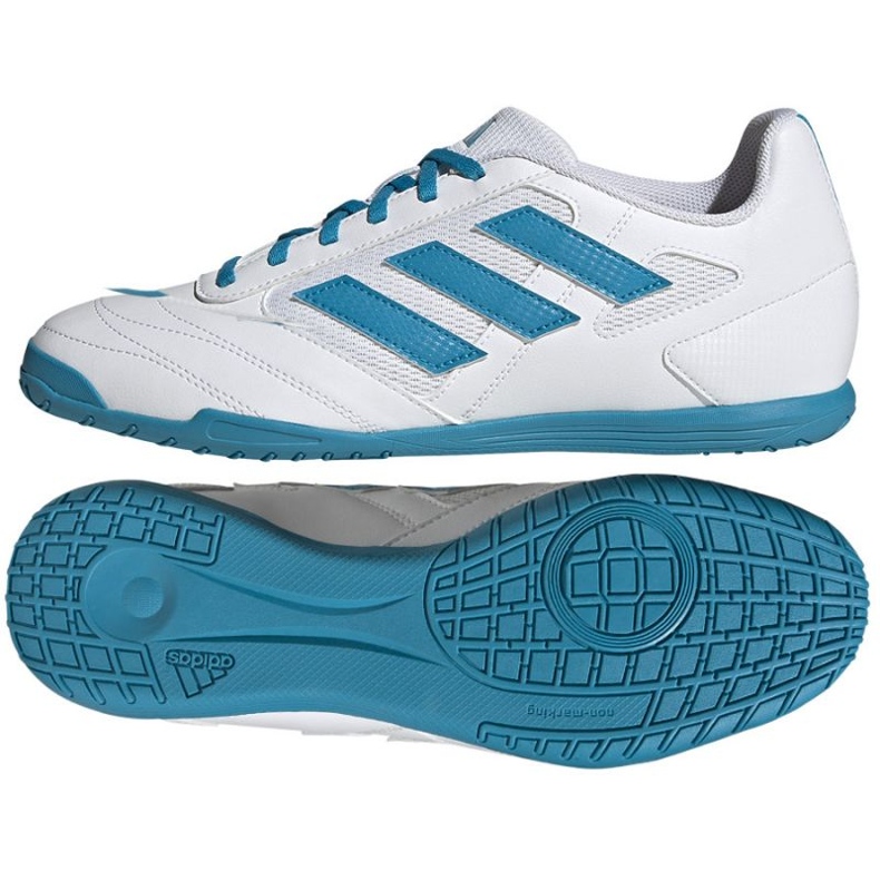 Zapatillas Adidas Super Sala 2 En M GZ2560 blanco blanco